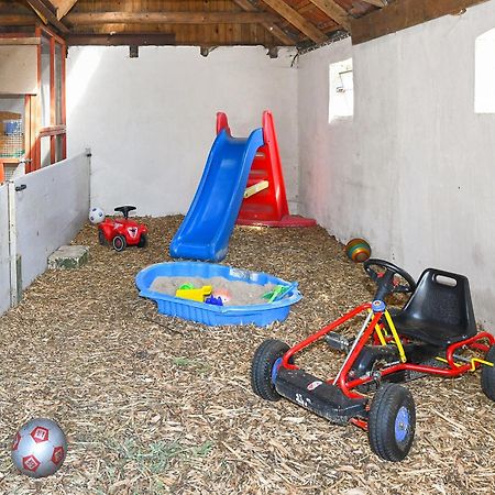 Ferienwohnung Muehlenblick Auf Dem Ferienhof Eschen Moorweg Bagian luar foto