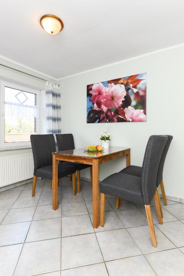 Ferienwohnung Muehlenblick Auf Dem Ferienhof Eschen Moorweg Bagian luar foto