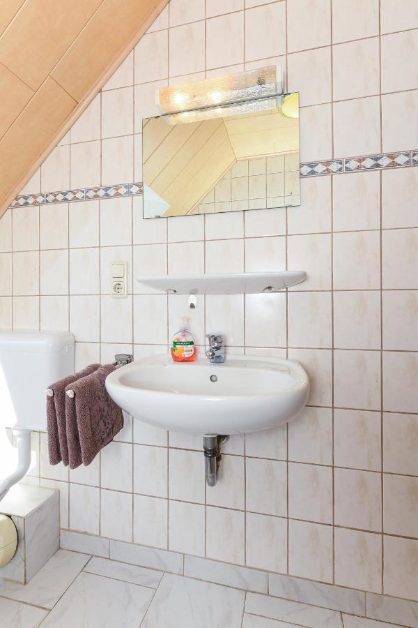 Ferienwohnung Muehlenblick Auf Dem Ferienhof Eschen Moorweg Bagian luar foto