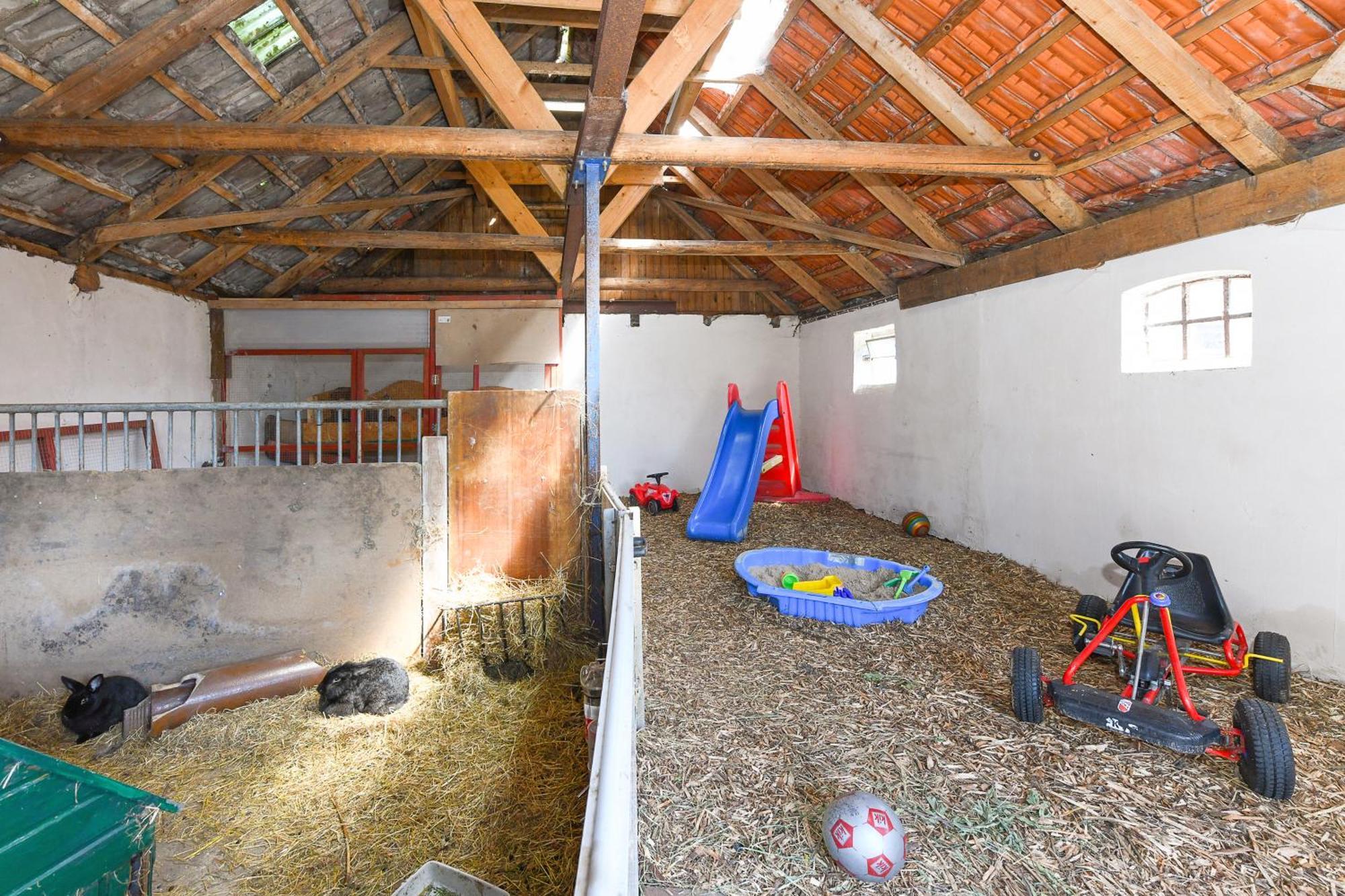 Ferienwohnung Muehlenblick Auf Dem Ferienhof Eschen Moorweg Bagian luar foto
